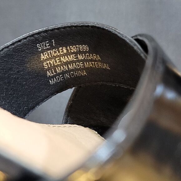 BKS CRISS-CROSS ESPADRILLE WEDGE PLATFORM SANDAL - Picture 15 of 15